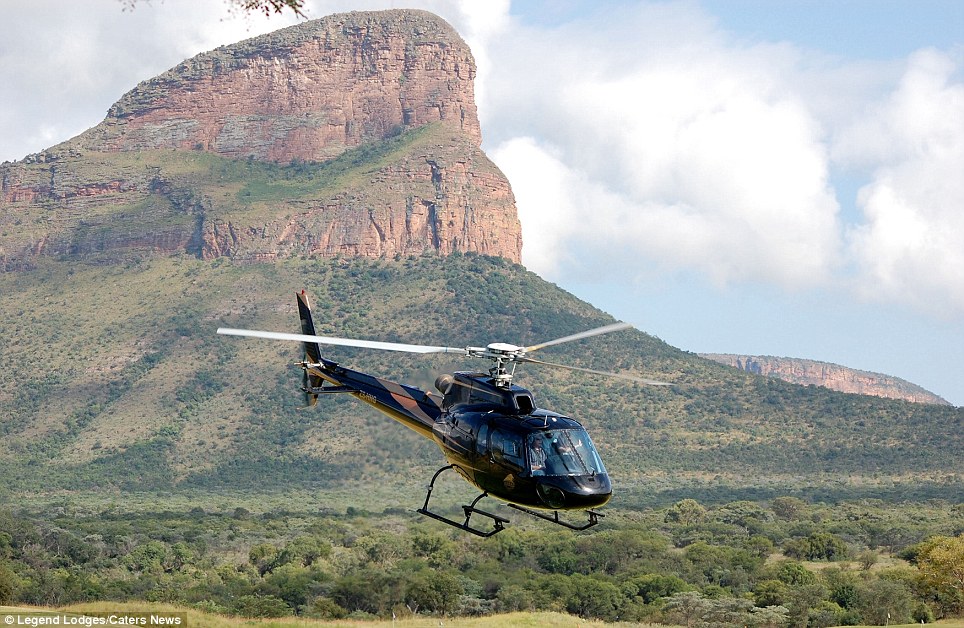 South African Secret Golf Hole Accessed By Helicopter